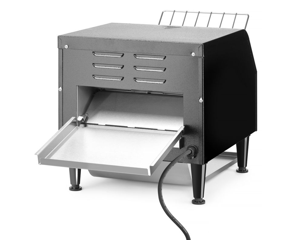 Durchlauf-Toaster  doppelt    Schwarz  230V/2240W  418x368x(H)415mm-ING11601