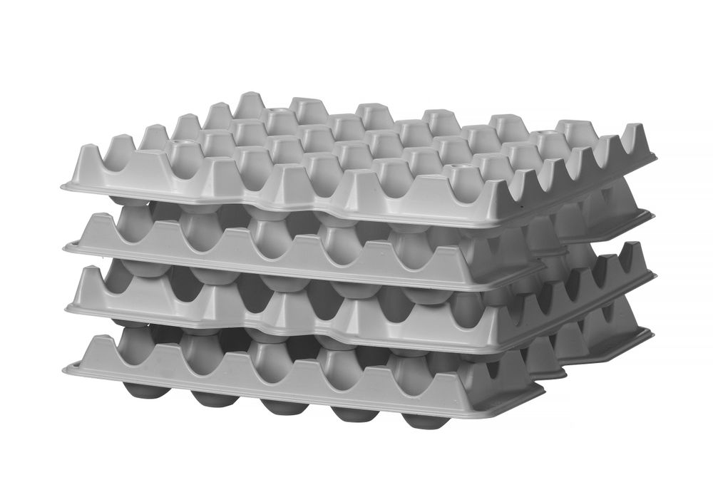 Set aus 4 Eierbehältereinsätzen für OVOBOX 120  291x288x(H)41mm-ING13014 Set aus 4 Eierbehältereinsätzen für OVOBOX 120  291x288x(H)41mm-ING13014