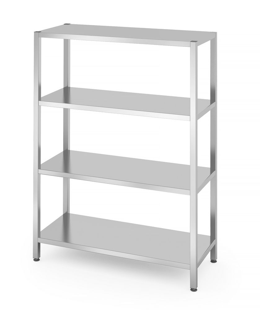 812549 Regal mit 4 Böden - zur Selbstmontage Kitchen Line 1200x500x(H)1800mm