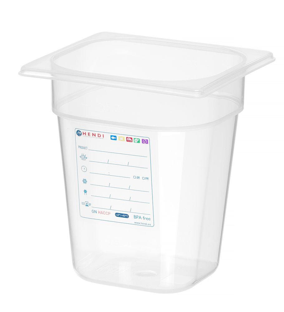 Gastronorm-Behälter 1/6 GN 1/6 34L Transparent 176x162x(H)200mm-ING12211 Gastronorm-Behälter 1/6 GN 1/6 34L Transparent 176x162x(H)200mm-ING12211