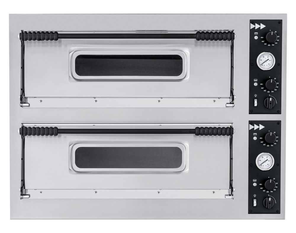 Pizzaofen BASIC XXL 66  2 Kammern  400V/18000W  1365x968x(H)745mm-ING11260 Pizzaofen BASIC XXL 66  2 Kammern  400V/18000W  1365x968x(H)745mm-ING11260