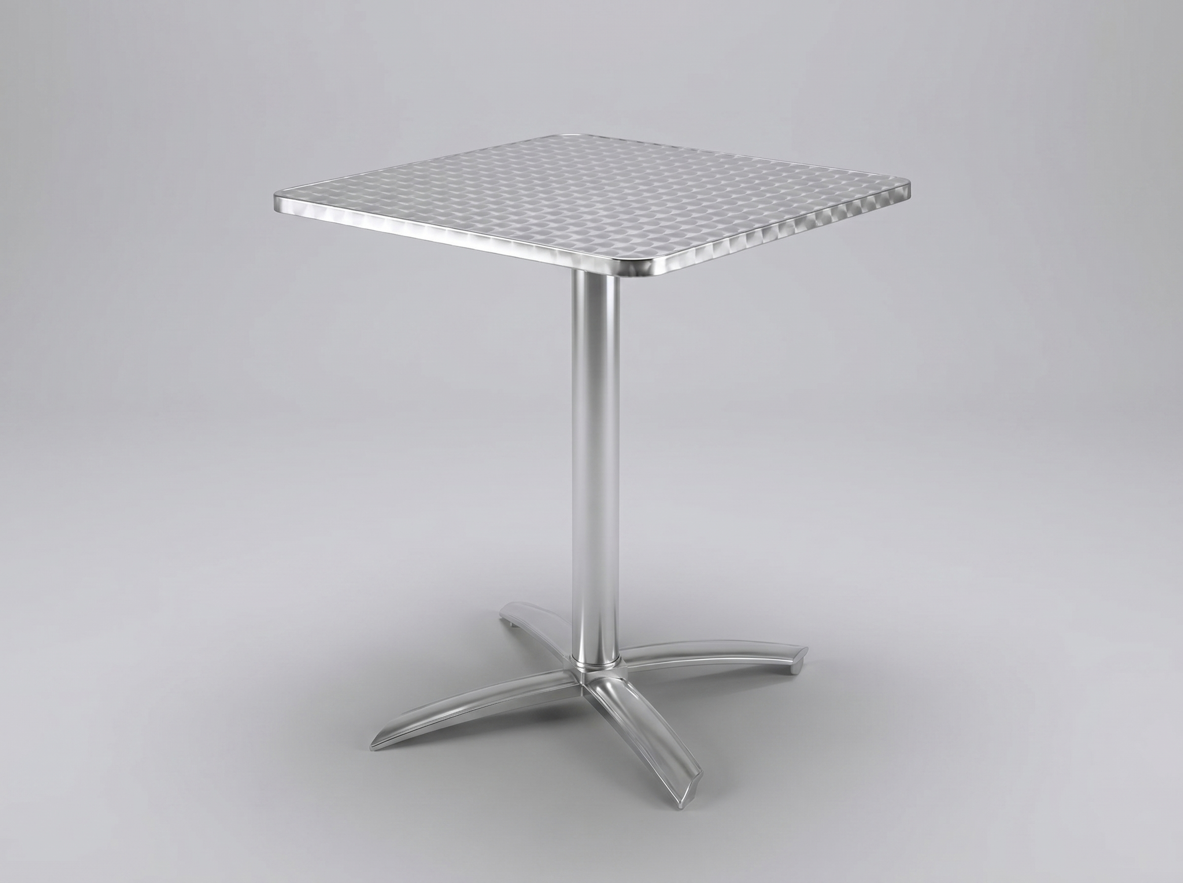 Udendørs bord Lumi Folding 60x60cm Udendørs område Aluminium og rustfrit stål
