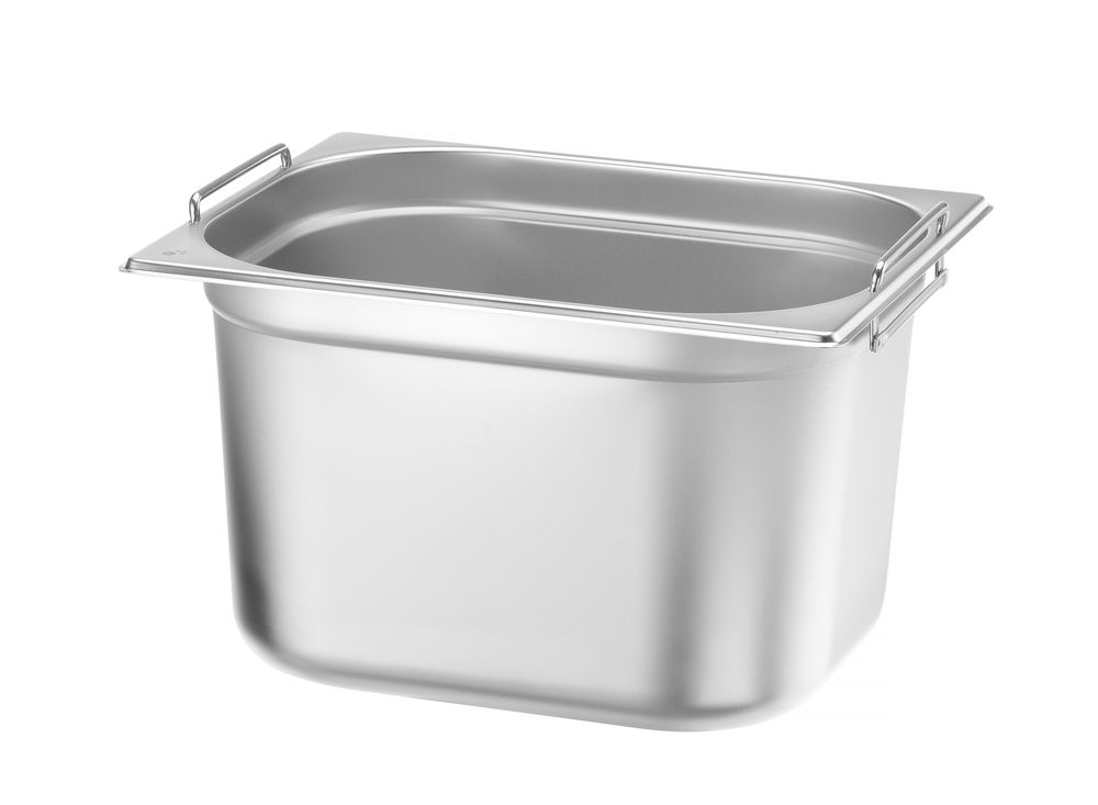 Gastronorm-Behälter 1/2 Budget Line mit Griffen Budget Line GN 1/2 125L 325x265x(H)200mm-ING12171