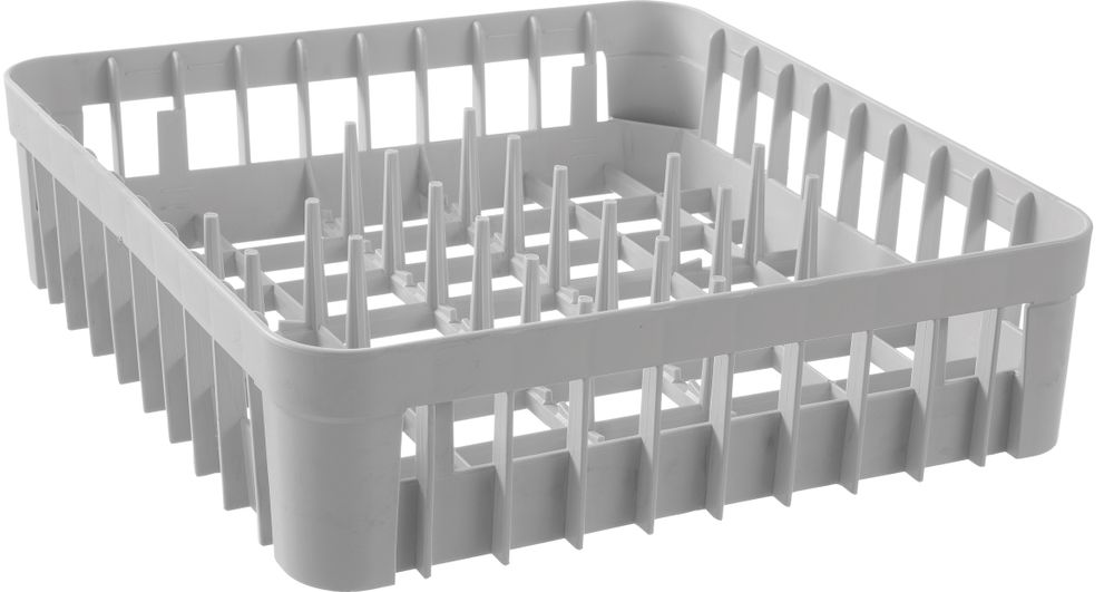 Gläserkorb für Gläserspüler mit 20 Stützstiften 400x400x(H)110mm