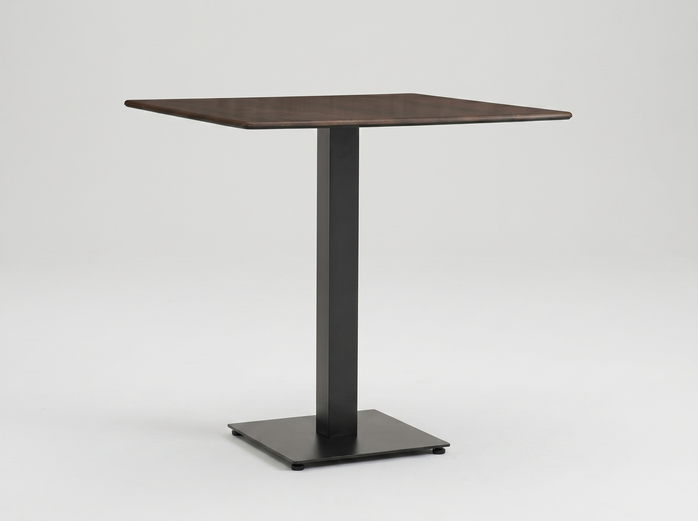 Udendørs bord Catania i 60x60cm valnød Udendørs område Kompakt HPL-bordplade