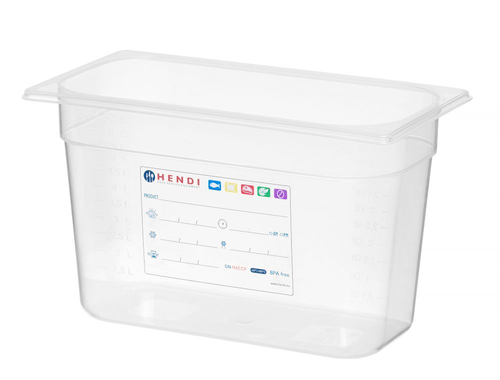 Gastronorm-Behälter 1/3 GN 1/3 78L Transparent 325x176x(H)200mm-ING12227 Gastronorm-Behälter 1/3 GN 1/3 78L Transparent 325x176x(H)200mm-ING12227