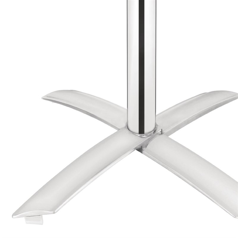 Outdoor Tisch Lumi Klappbarer 60x60cm Außenbereich Aluminium und Edelstahl-ING10616 Outdoor Tisch Lumi Klappbarer 60x60cm Außenbereich Aluminium und Edelstahl-ING10616