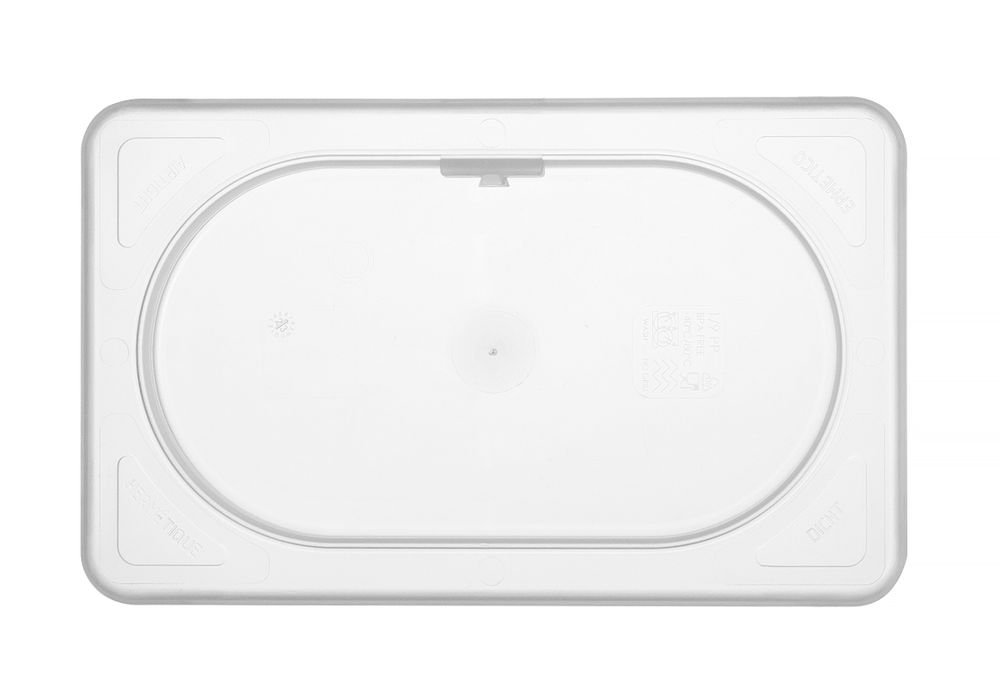Gastronorm-Deckel GN 1/9 Transparent 176x108mm-ING12411 Gastronorm-Deckel GN 1/9 Transparent 176x108mm-ING12411