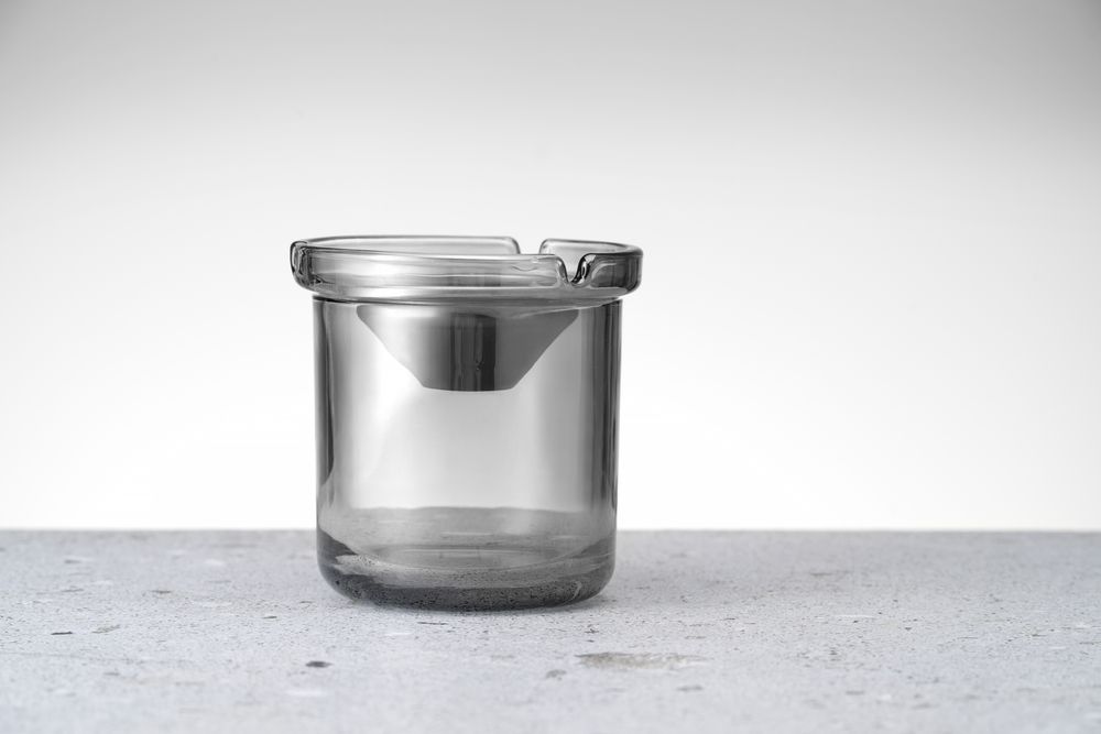 Aschenbecher mit Trichter  ⌀98x(H)99mm