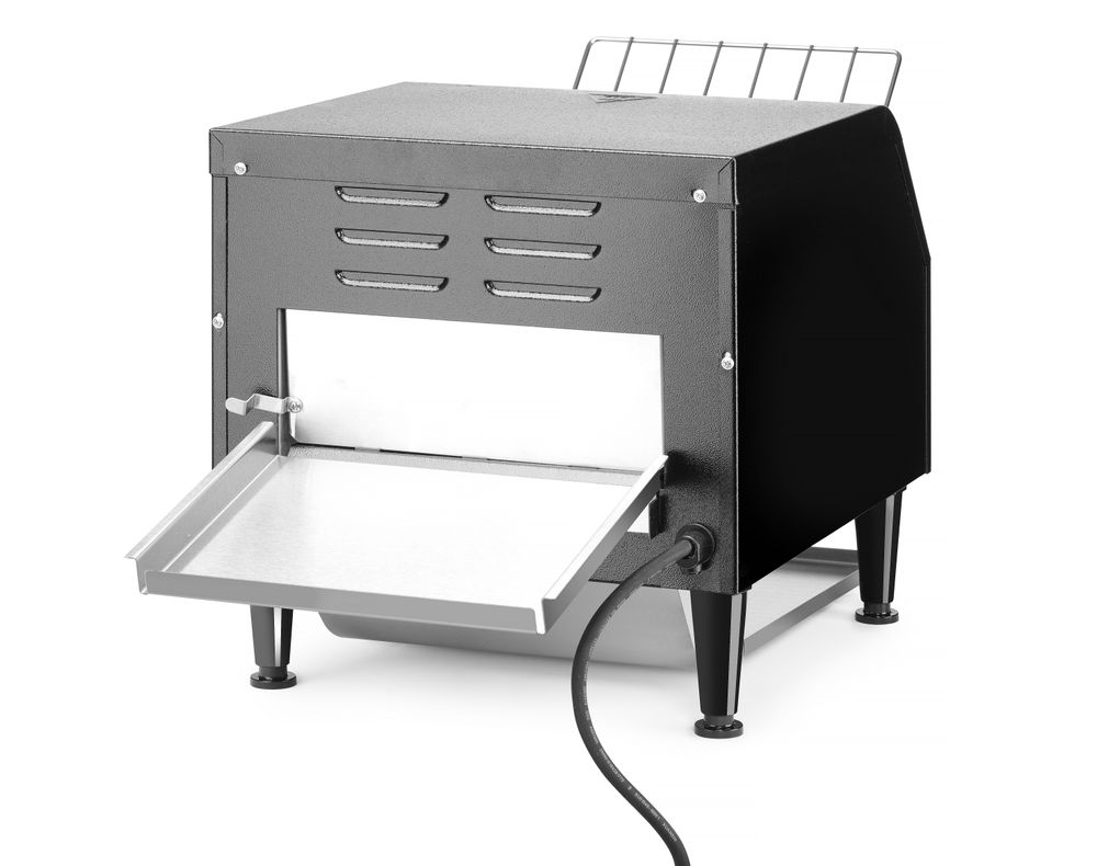 Durchlauf-Toaster  doppelt    Schwarz  230V/2240W  418x368x(H)415mm-ING11601 Durchlauf-Toaster  doppelt    Schwarz  230V/2240W  418x368x(H)415mm-ING11601