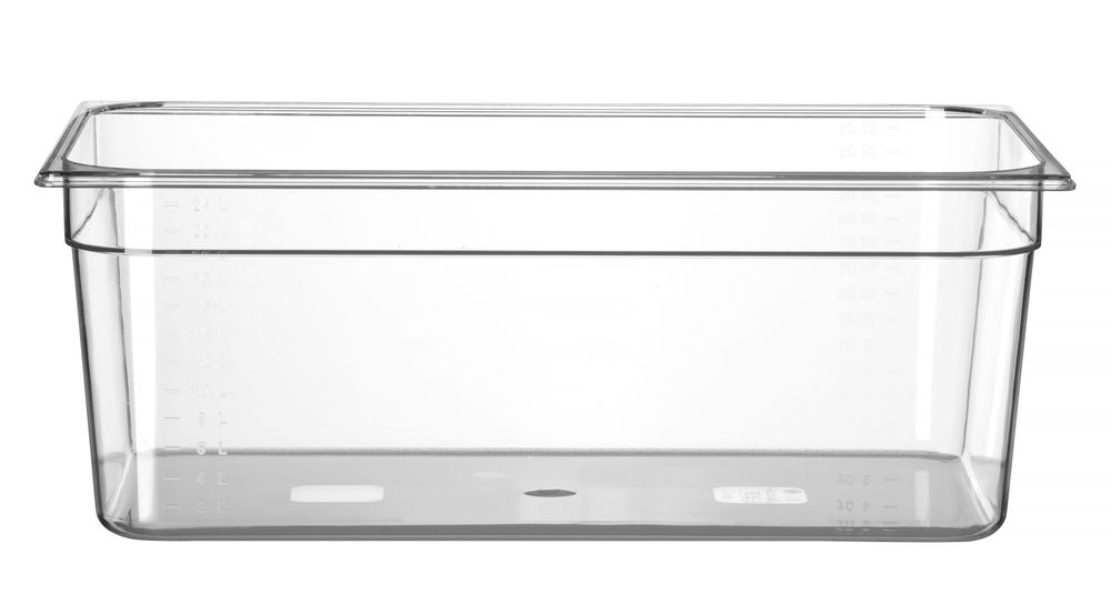 Gastronorm-Behälter 1/1 Profi Line GN 1/1 24L Transparent 530x325x(H)200mm-ING12284 Gastronorm-Behälter 1/1 Profi Line GN 1/1 24L Transparent 530x325x(H)200mm-ING12284