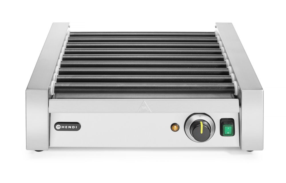 Rollengrill - Eine Zone    9 Rollen  230V/940W  520x425x(H)175mm-ING11577