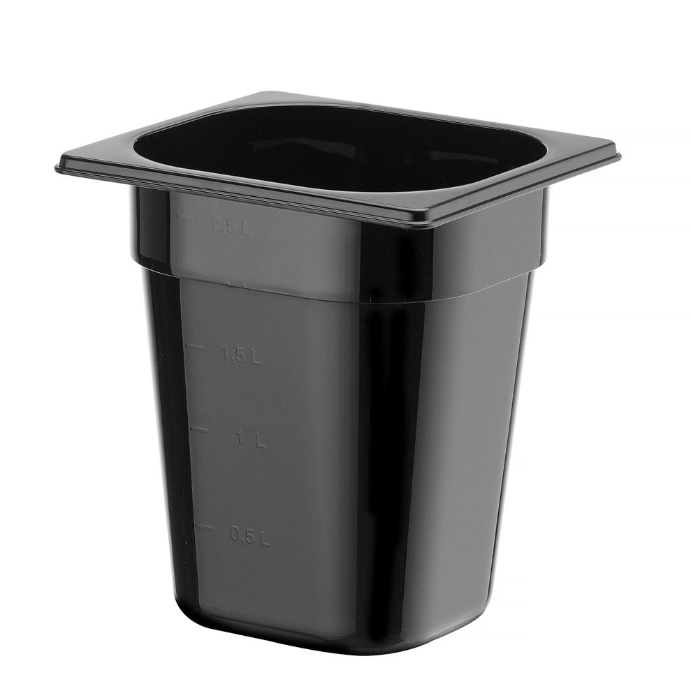 Gastronorm-Behälter 1/6 Profi Line GN 1/6 34L Schwarz 176x162x(H)200mm-ING12157 Gastronorm-Behälter 1/6 Profi Line GN 1/6 34L Schwarz 176x162x(H)200mm-ING12157