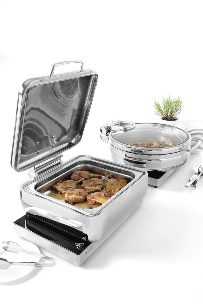 Warmhalteplatte Induktion Kitchen Line    Kitchen Line  230V/800W  455x333x(H)65mm-ING11559