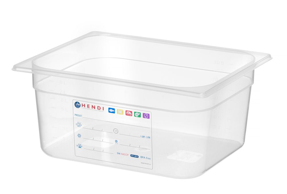 Gastronorm-Behälter 1/2 GN 1/2 95L Transparent 325x265x(H)150mm-ING12221 Gastronorm-Behälter 1/2 GN 1/2 95L Transparent 325x265x(H)150mm-ING12221