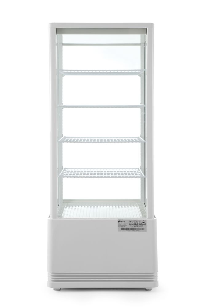 Aufsatz-Kühlvitrine 98 Liter Arktic weiß 230V/210W 444x397x(H)1100mm-ING11202