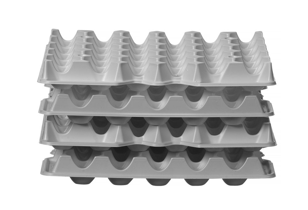 Set aus 4 Eierbehältereinsätzen für OVOBOX 120  291x288x(H)41mm-ING13014 Set aus 4 Eierbehältereinsätzen für OVOBOX 120  291x288x(H)41mm-ING13014