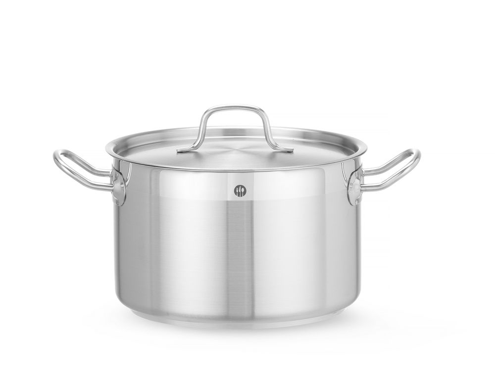 Kochtopf mittel - mit Deckel Profi Line 7L ⌀240x(H)150mm-ING11944
