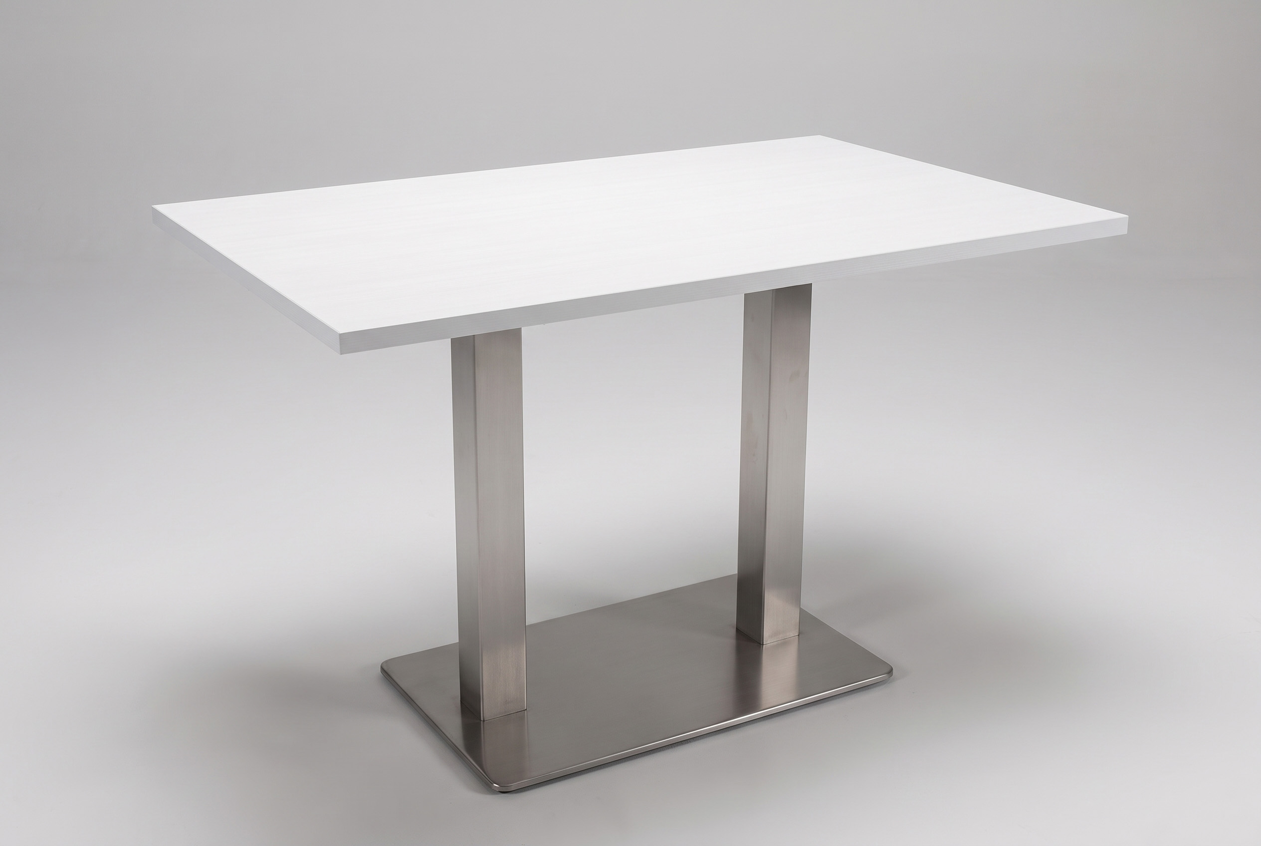 Bord Bergamo 180x80cm Hvid Restaurantbord Bistrobord Gæstebord