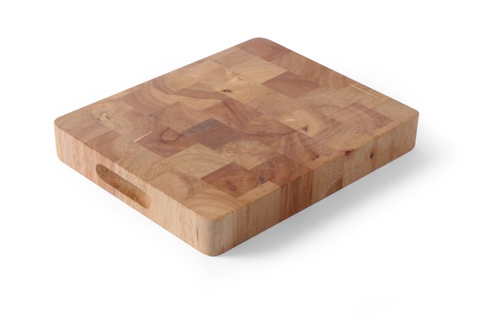 Holzschneidbrett GN 1/2 Holz 265x325x(H)45mm-ING12302