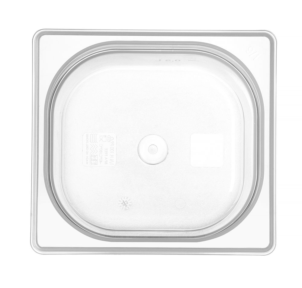 Gastronorm-Behälter 1/6 GN 1/6 16L Transparent 176x162x(H)100mm-ING12213 Gastronorm-Behälter 1/6 GN 1/6 16L Transparent 176x162x(H)100mm-ING12213