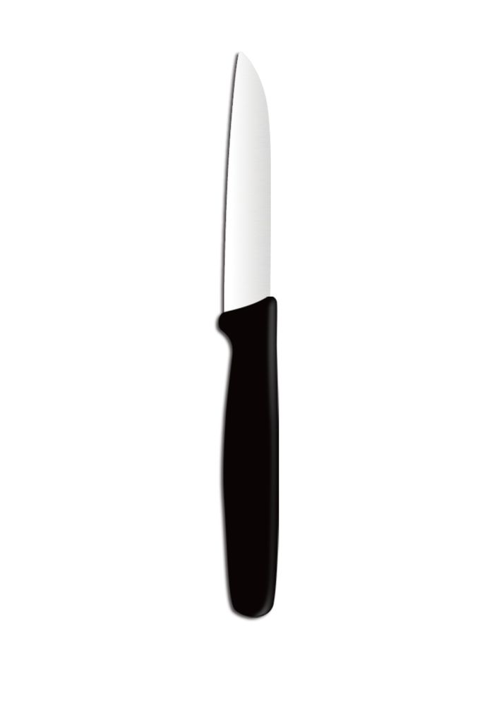Gemüsemesser  Schwarz (L)180mm