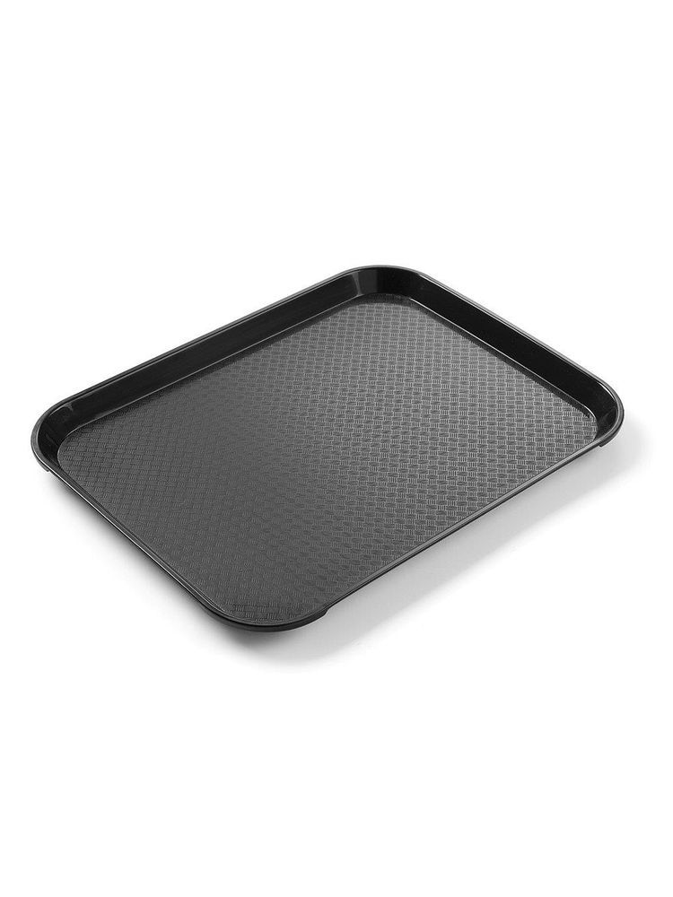 Serviertablett Schwarz 26,5x34,5x(h)2cm - S