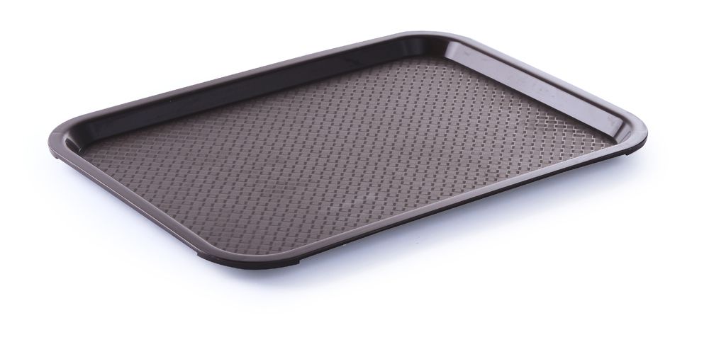 Serviertablett Braun 30,5x41,5x(H)2cm - L