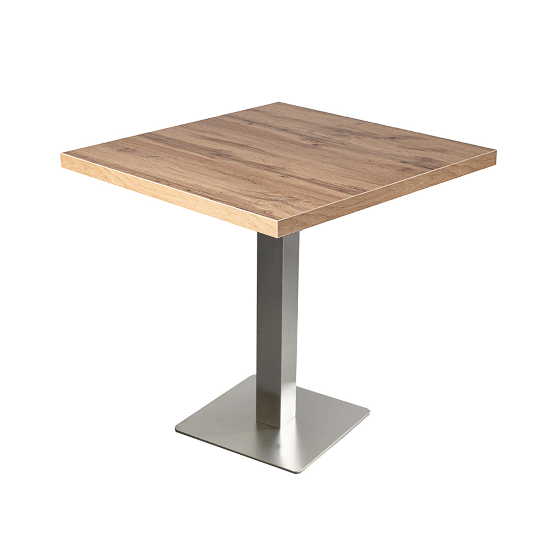 Andora bord 50x50cm egetræ restaurantbord bistrobord gæstebord