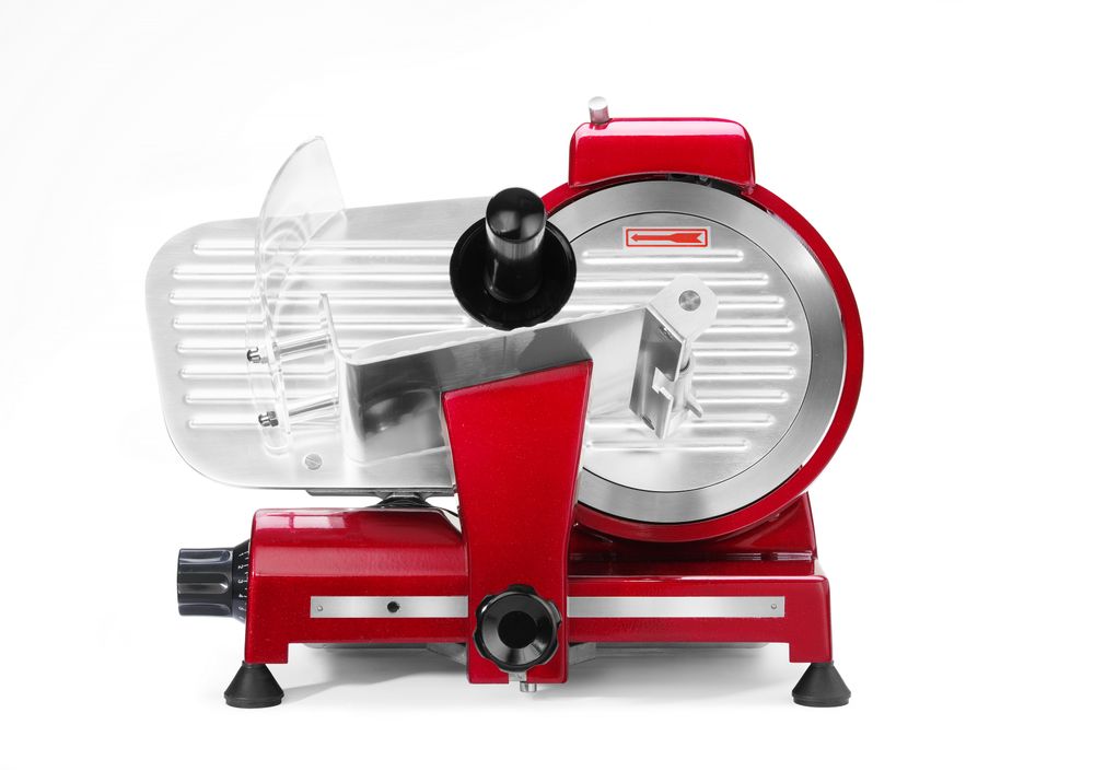 Aufschnittmaschine Profi Line 220 rote Sonderedition    Profi Line  230V/280W  506x435x(H)347mm-ING11526
