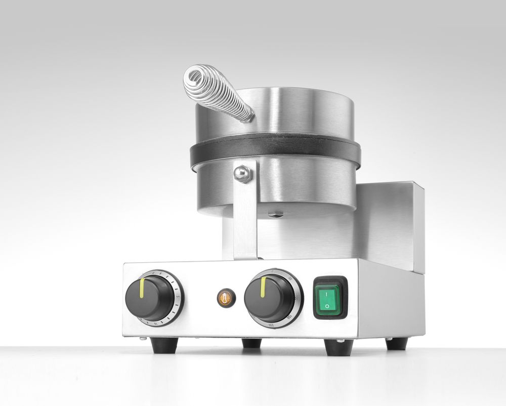 Waffeleisen rund    230V/1000W  250x491x(H)285mm-ING11285 Waffeleisen rund    230V/1000W  250x491x(H)285mm-ING11285