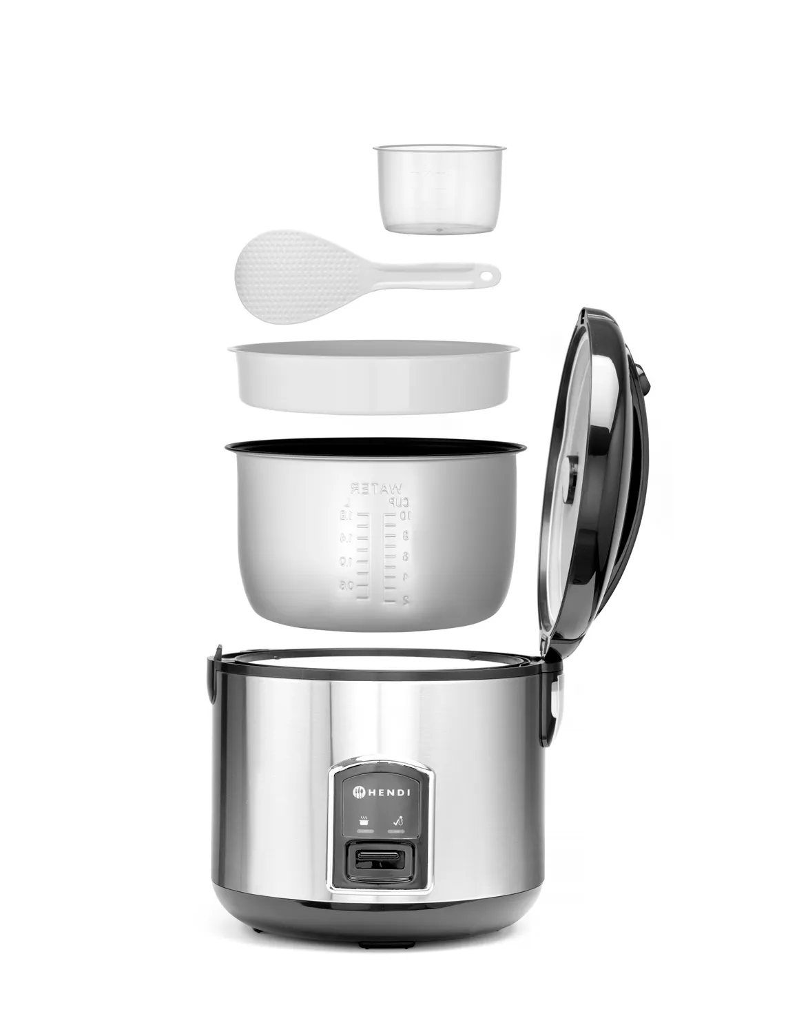 Profi Reiskocher mit Dampfgarfunktion 1.8 Liter