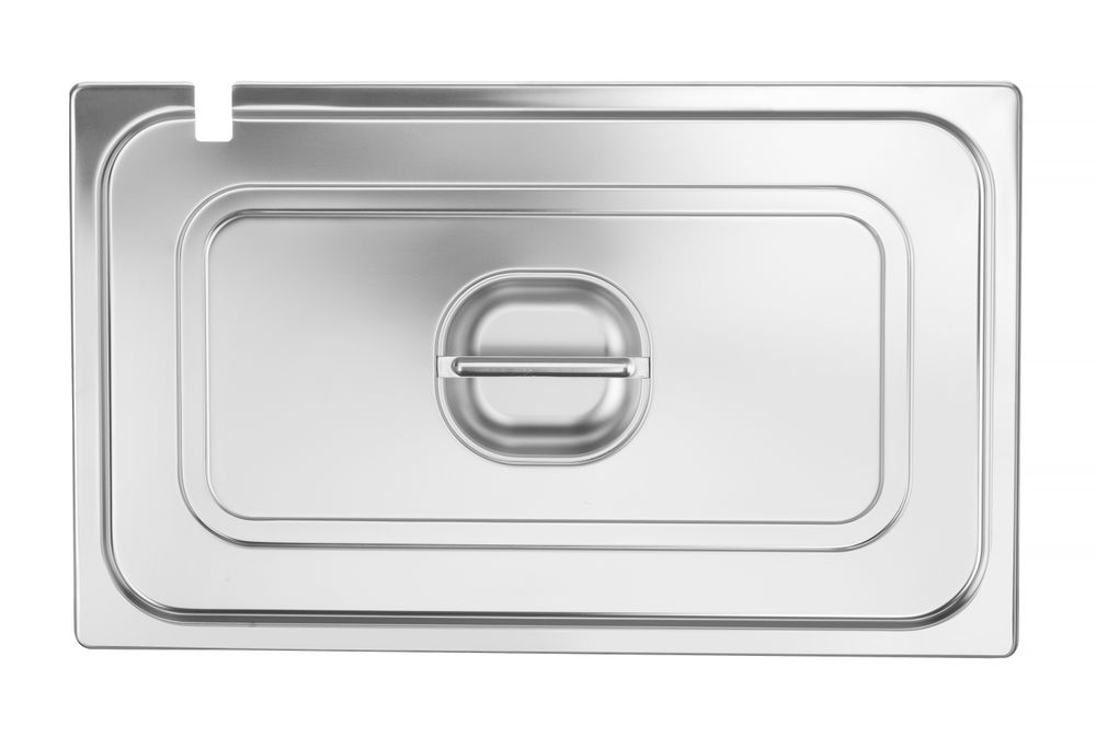 Gastronorm-Deckel mit Löffelaussparung Profi Line GN 1/1 530x325mm-ING12091 Gastronorm-Deckel mit Löffelaussparung Profi Line GN 1/1 530x325mm-ING12091