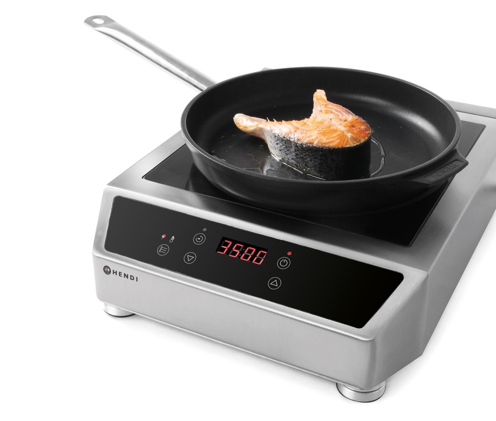 Induktionskocher Modell 3500 D    Profi Line  230V/3500W  342x431x(H)116mm-ING11565
