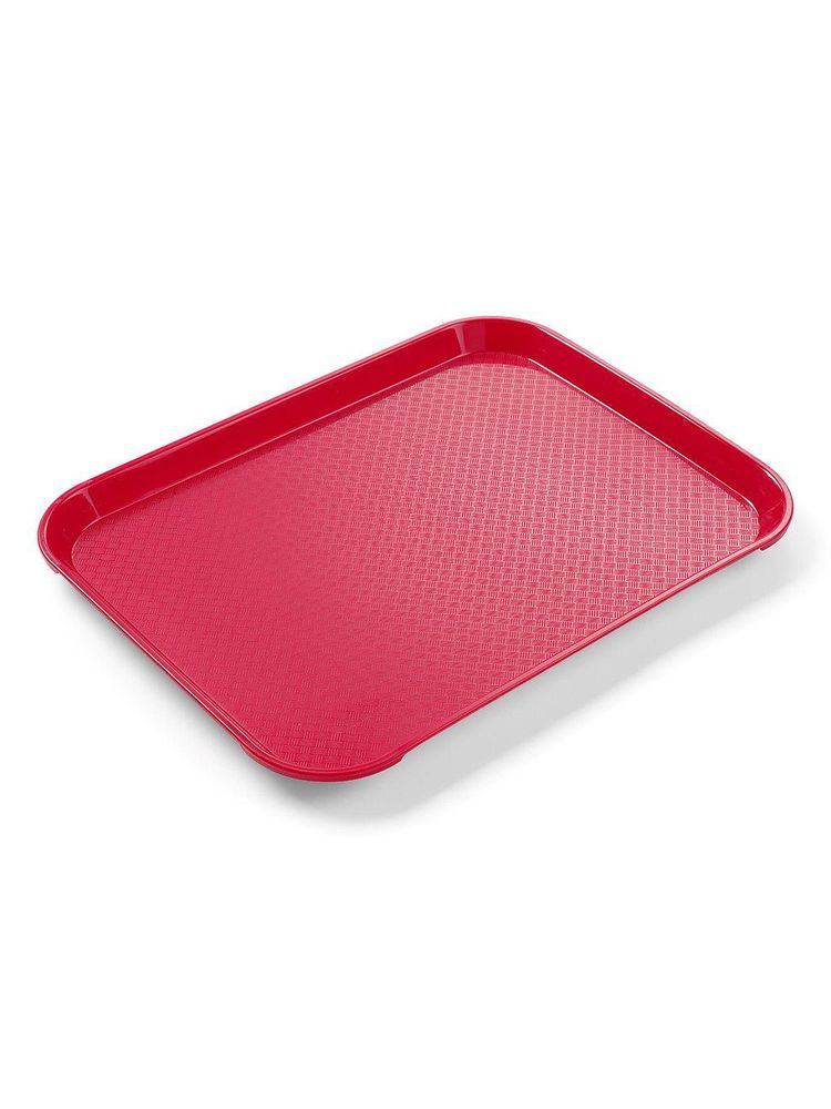 Serviertablett Rot 26,5x34,5x(h)2cm - S