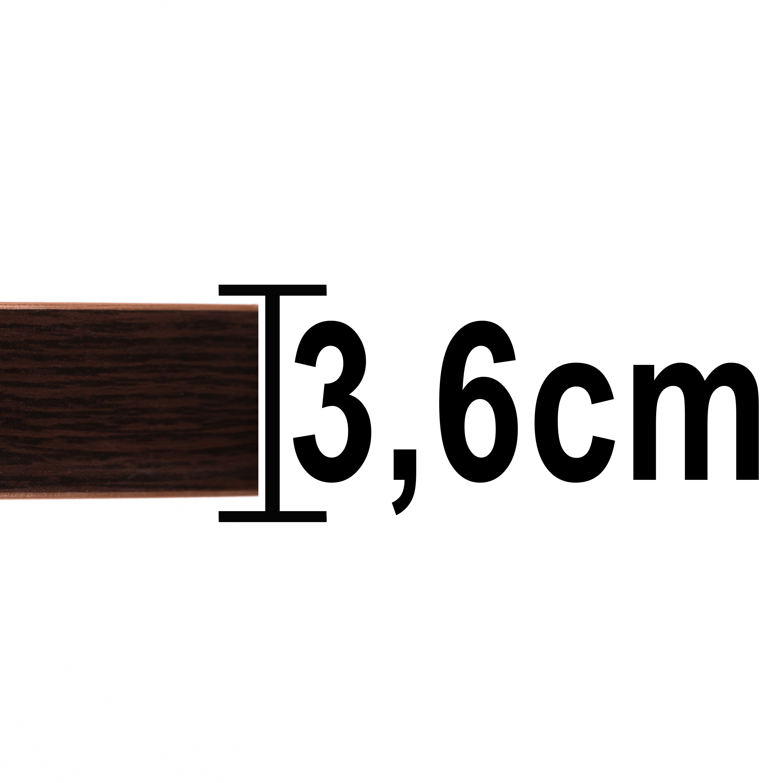 Plattenstarke-3-6 Milano bord 50x50cm Restaurantbord Bistrobord Gastrobord