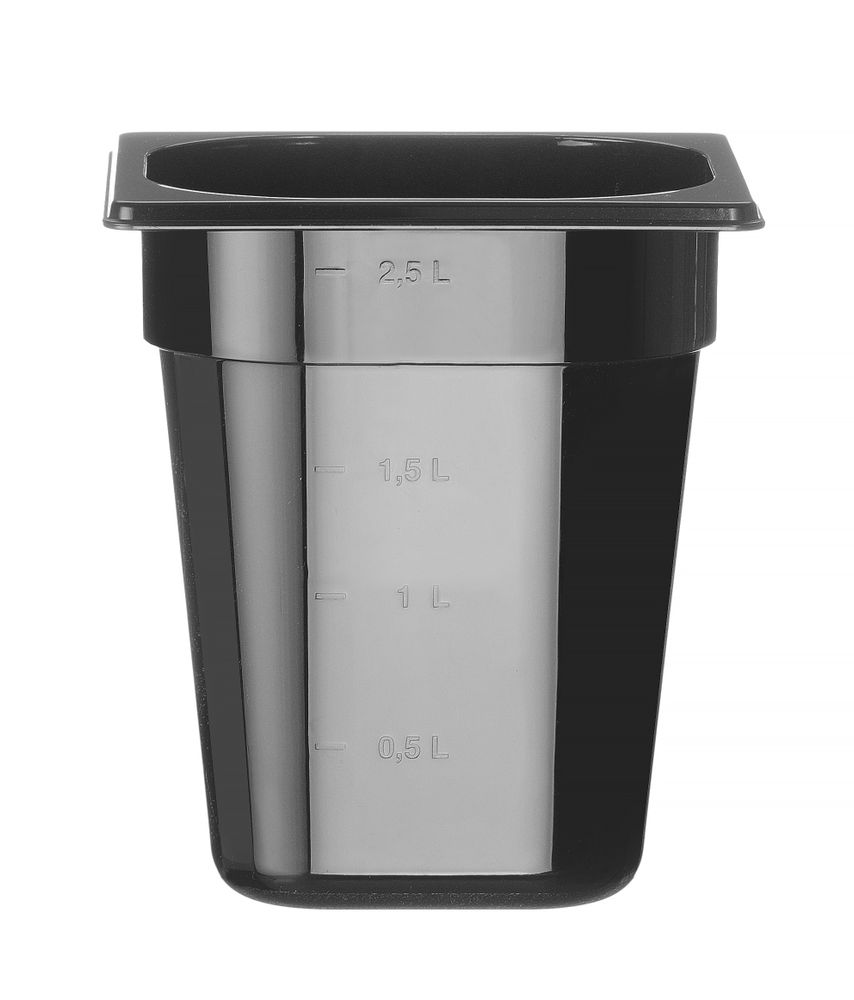 Gastronorm-Behälter 1/6 Profi Line GN 1/6 34L Schwarz 176x162x(H)200mm-ING12157 Gastronorm-Behälter 1/6 Profi Line GN 1/6 34L Schwarz 176x162x(H)200mm-ING12157