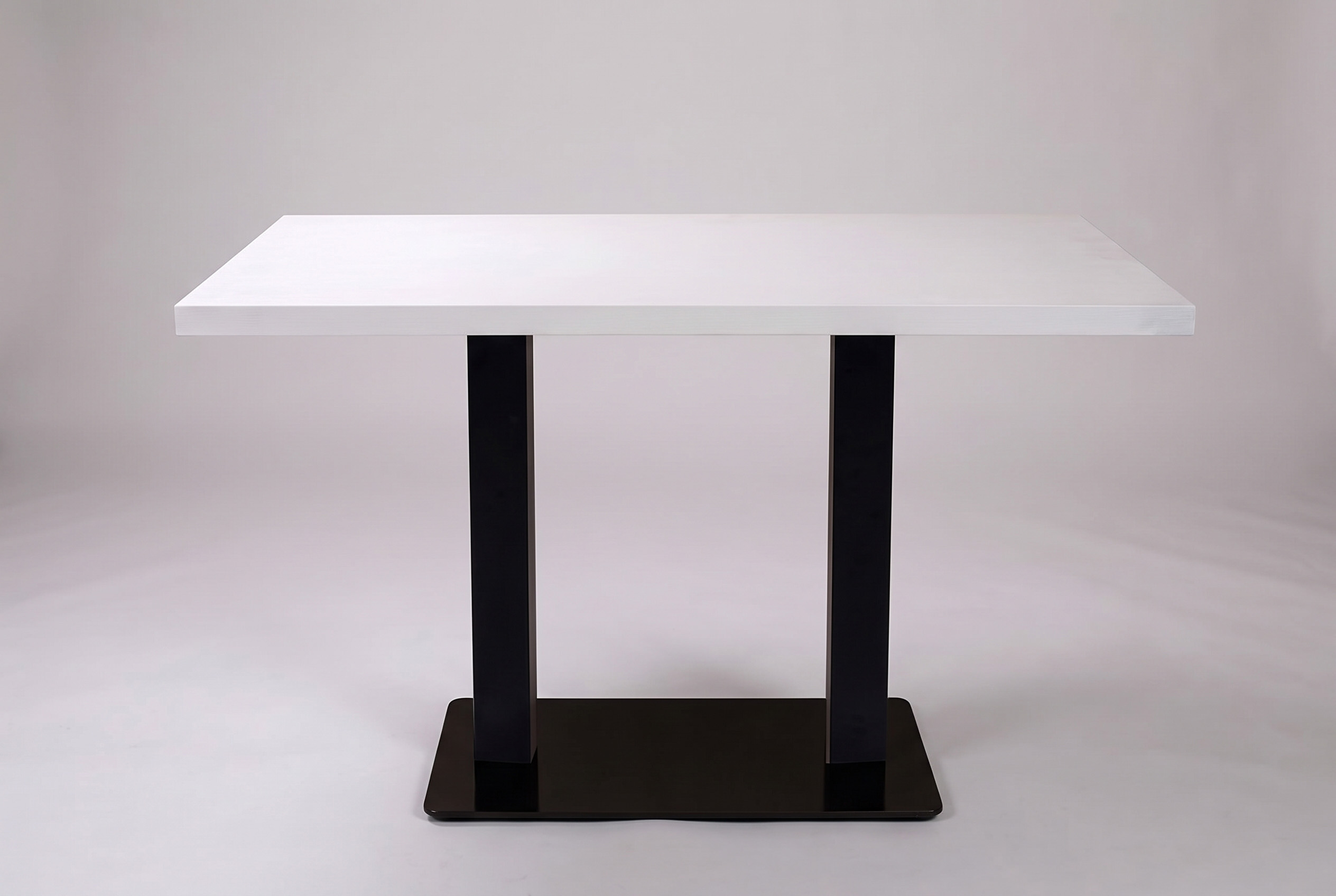 Bord Bergamo 100x80cm Hvid Restaurantbord Bistrobord Gastrotable