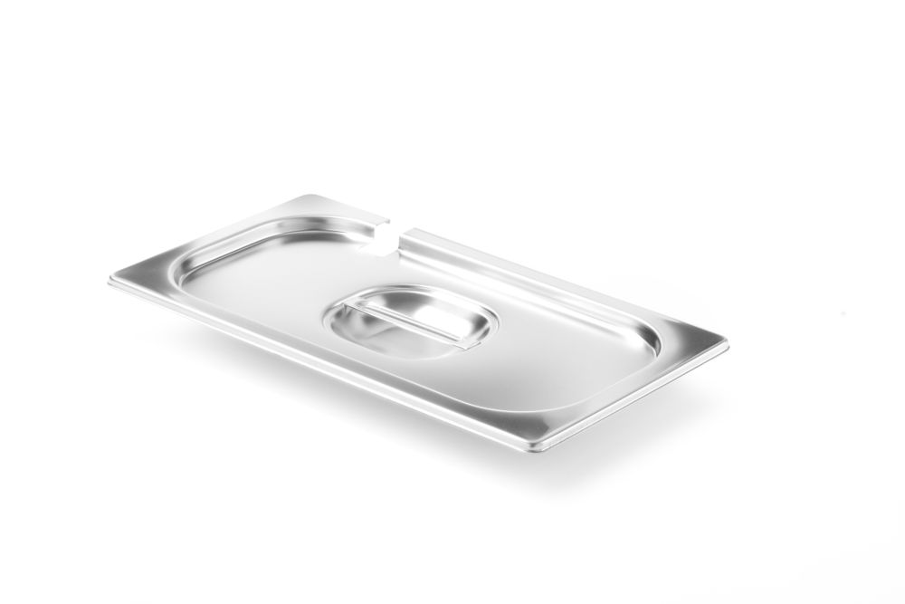 Gastronorm-Deckel mit Löffelaussparung Profi Line GN 1/3 325x176mm-ING12094 Gastronorm-Deckel mit Löffelaussparung Profi Line GN 1/3 325x176mm-ING12094