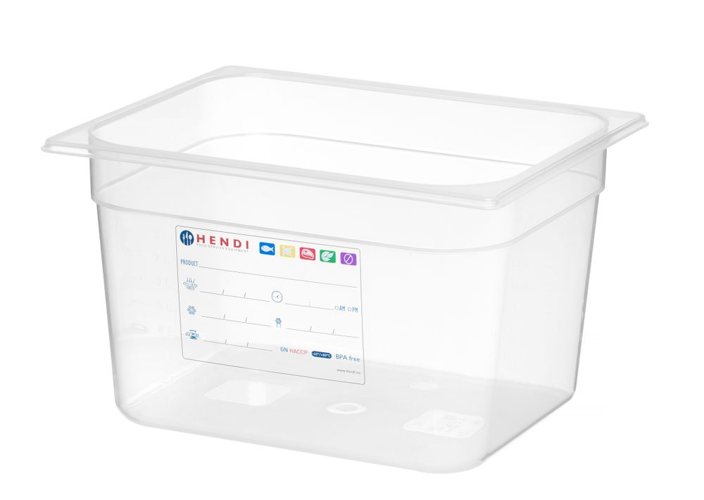 Gastronorm-Behälter 1/2 GN 1/2 125L Transparent 325x265x(H)200mm-ING12220 Gastronorm-Behälter 1/2 GN 1/2 125L Transparent 325x265x(H)200mm-ING12220