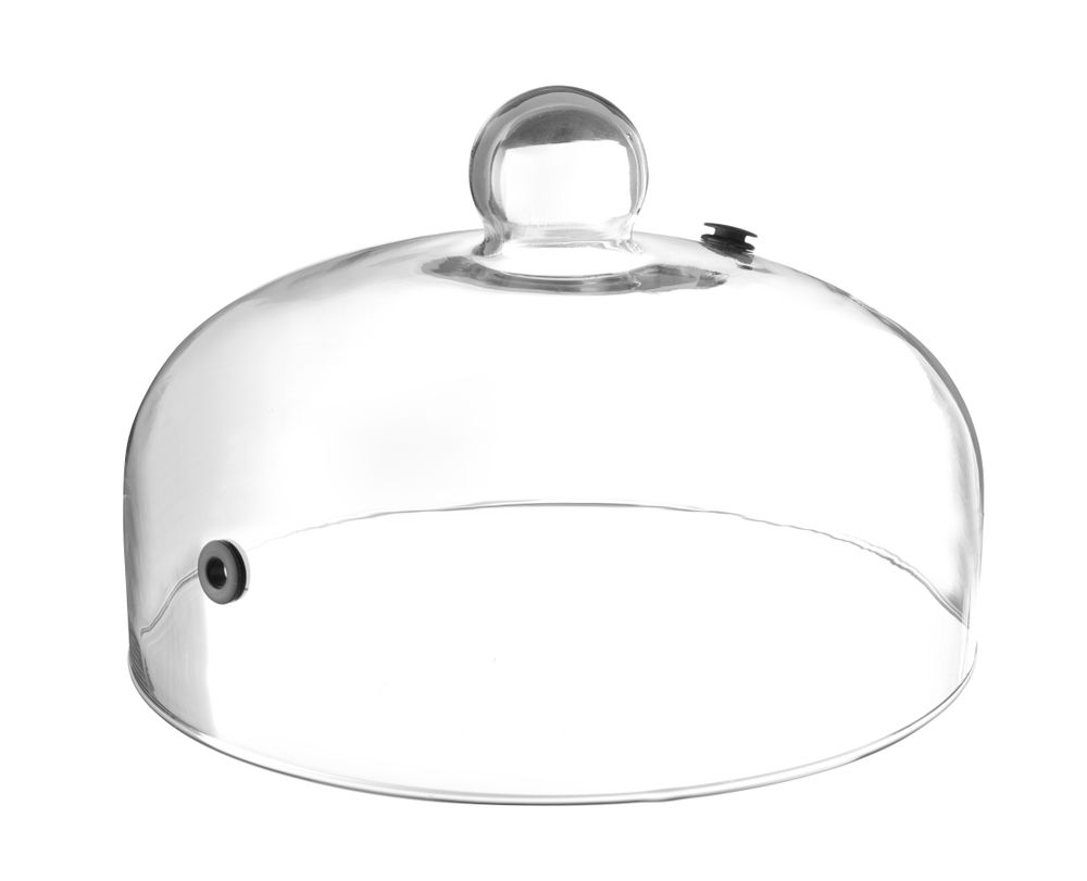 Glasglosche mit Lüftungsöffnung    Servierglosche  ø260x(H)174mm-ING11405