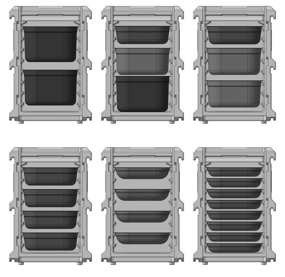 707999_trays_2016 Thermo Catering-Container Profi Line GN 1/1 100L 635x465x(H)660mm