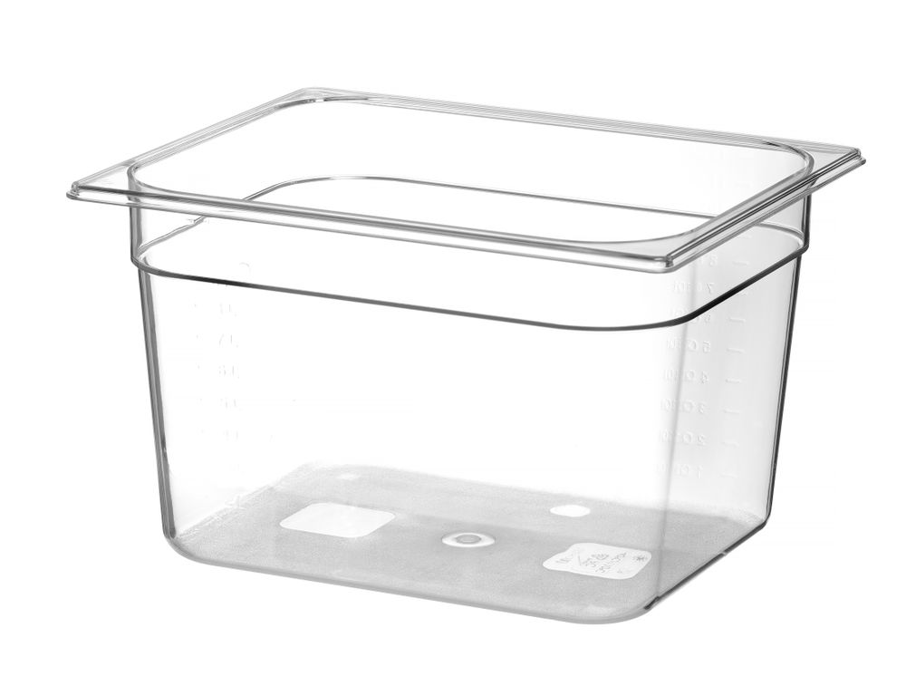 Gastronorm-Behälter 1/2 Profi Line GN 1/2 125L Transparent 325x265x(H)200mm-ING12276