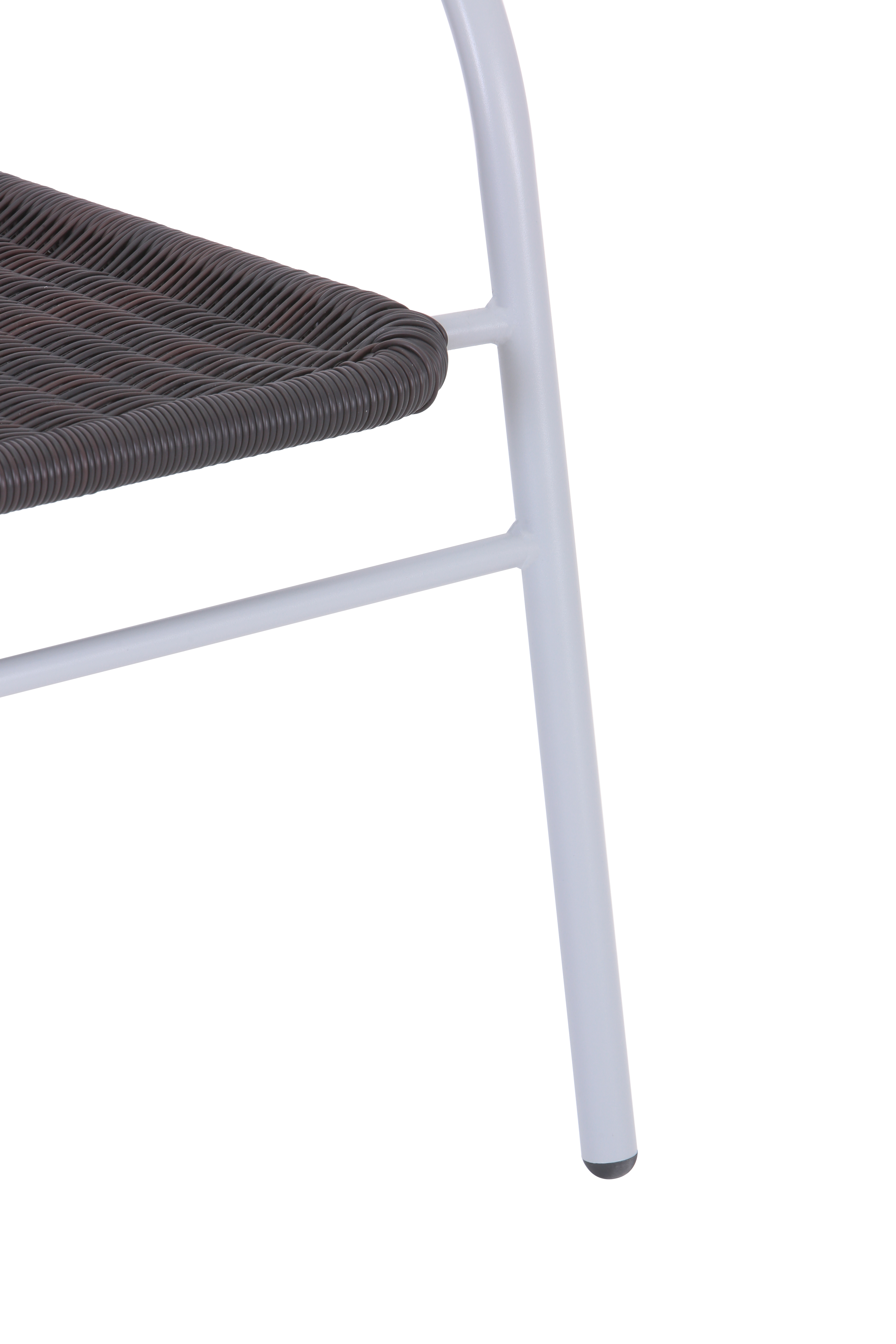 Polyrattan-stol Mardin Brown