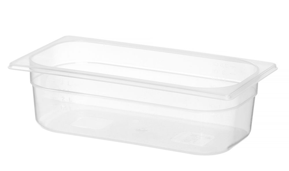 Gastronorm-Behälter 1/3 Profi Line GN 1/3 4L Transparent 325x176x(H)100mm-ING12219 Gastronorm-Behälter 1/3 Profi Line GN 1/3 4L Transparent 325x176x(H)100mm-ING12219