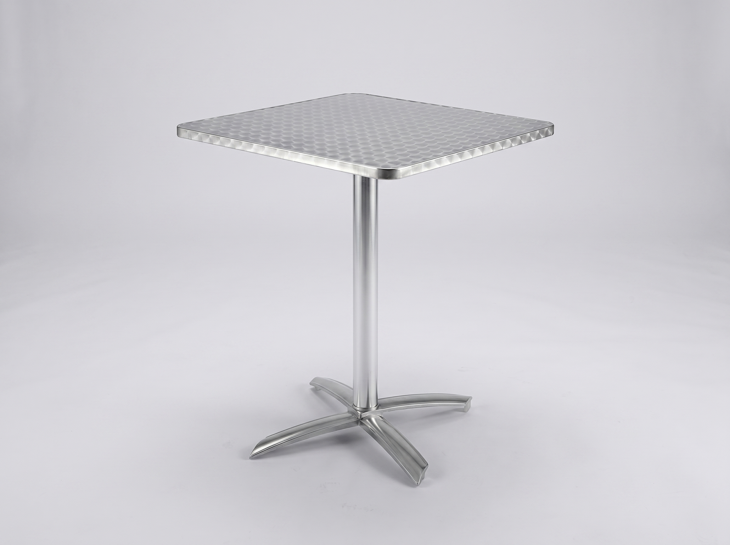 Udendørs bord Lumi 70x70cm Udendørs område Aluminium og rustfrit stål