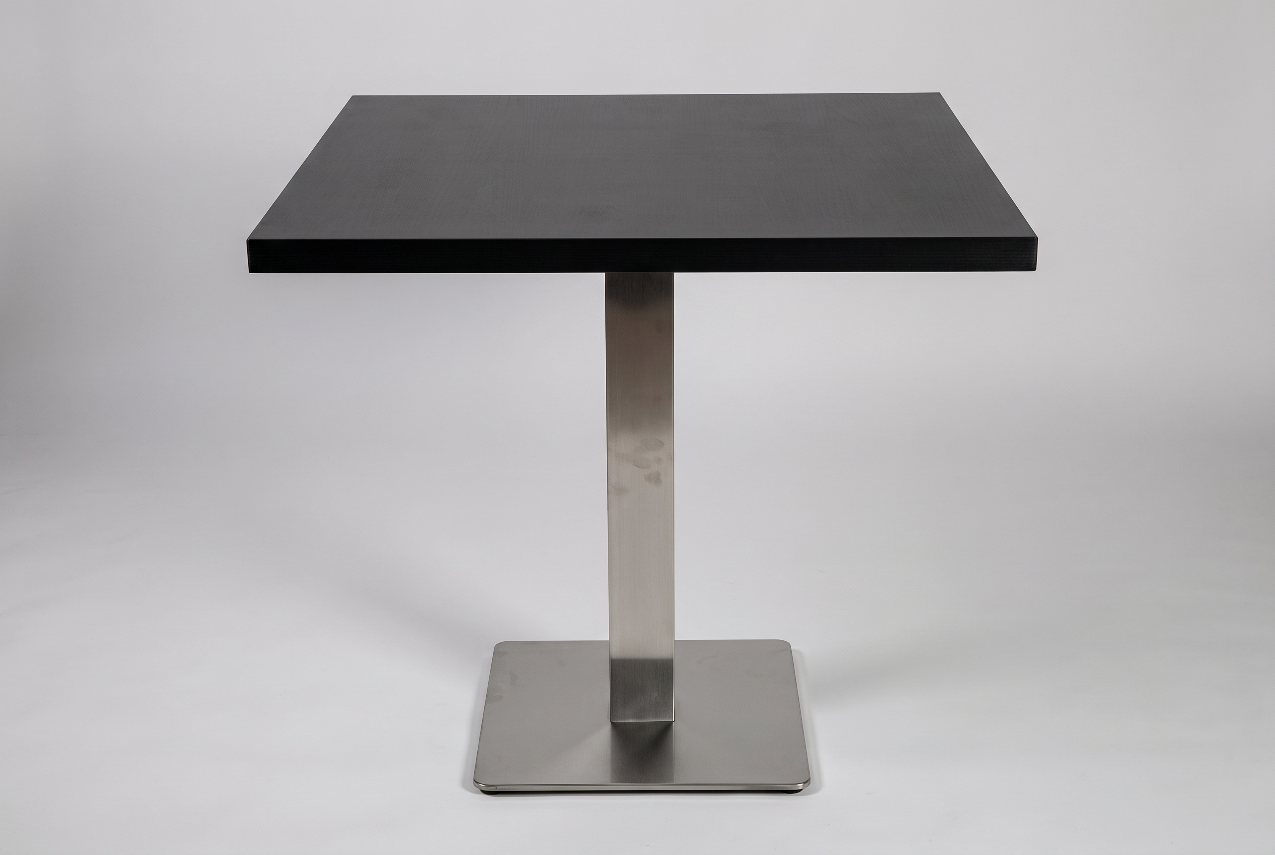 Salo-bord 80x80cm sort Restaurantbord Bistrobord Gæstebord