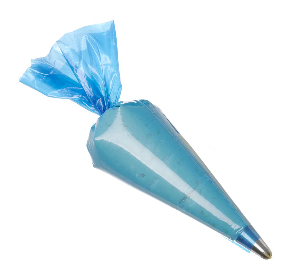 Spritzbeutel rutschfest - 100 Stk. Blau 100 Stk. 515x280mm-ING12920