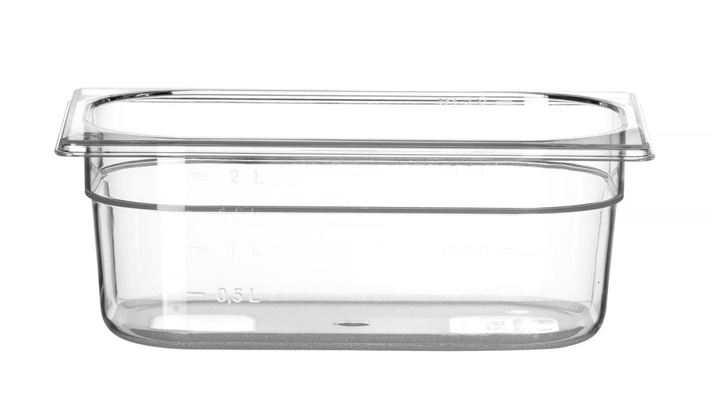 Gastronorm-Behälter 1/4 Profi Line GN 1/4 28L Transparent 265x162x(H)100mm-ING12282 Gastronorm-Behälter 1/4 Profi Line GN 1/4 28L Transparent 265x162x(H)100mm-ING12282