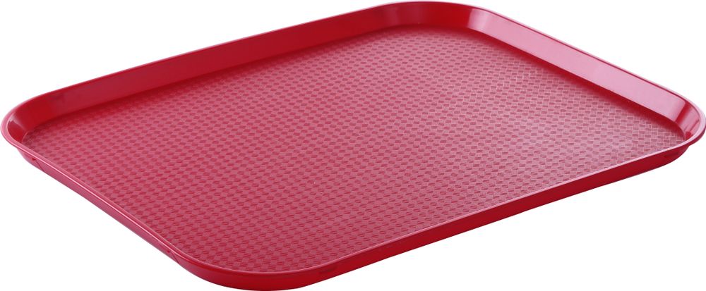 Serviertablett Rot 30,5x41,5x(H)2cm - L
